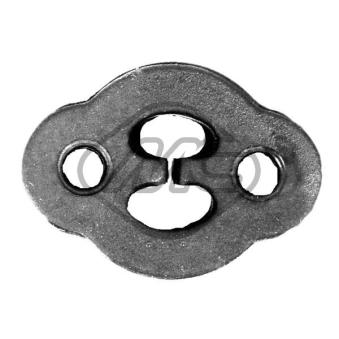 Bandes de caoutchouc, échappement Metalcaucho OEM GEX7661 Bandes de caoutchouc, échappement Metalcaucho OEM GEX7661