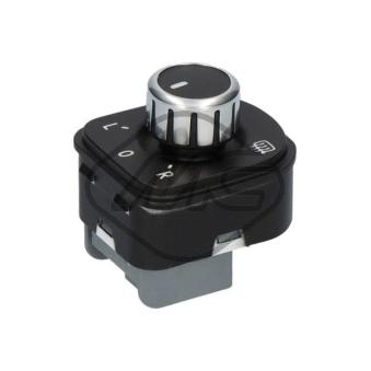 Commande, ajustage du miroir avant gauche Metalcaucho OEM 5ND959565AXSH