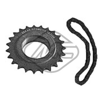 Kit de chaînes, commade de pompe à huile Metalcaucho [48235]