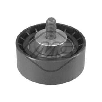 Poulie renvoi/transmission, courroie trapézoïdale à nervures Metalcaucho OEM 504000412