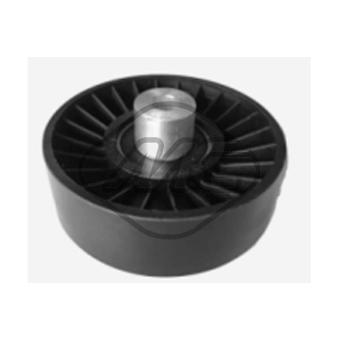 Poulie renvoi/transmission, courroie trapézoïdale à nervures Metalcaucho OEM 60610908