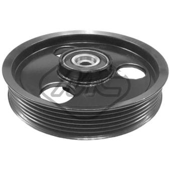 Poulie renvoi/transmission, courroie trapézoïdale à nervures Metalcaucho 49898