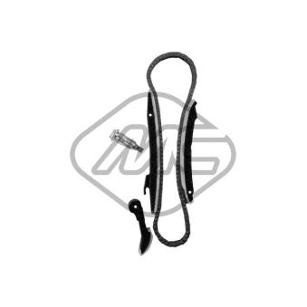 Kit de distribution par chaîne Metalcaucho 58225 pour MERCEDES-BENZ CLASSE E E 220 CDI - 125cv