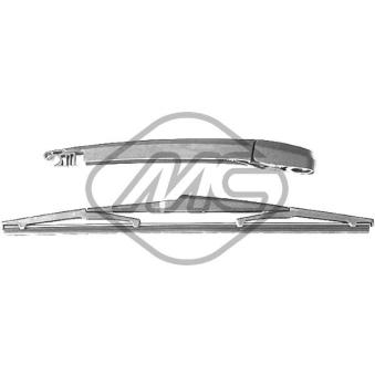 Bras avec balai d'essuie-glace Metalcaucho 68334 Bras avec balai d'essuie-glace Metalcaucho 68334