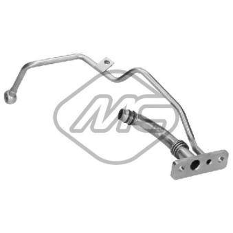 Conduite d'huile, compresseur Metalcaucho 77854