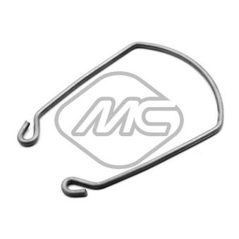 Bride de fixation, gaine de suralimentation Metalcaucho OEM 7701071151