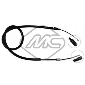 Tirette à câble, frein de stationnement Metalcaucho OEM 4745J8