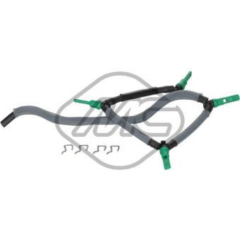 Tuyau, carburant de fuite Metalcaucho OEM 9659113480