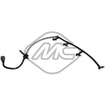 Tuyau, carburant de fuite Metalcaucho 92082 pour BMW Série 3 2.2 TDCi - 110cv