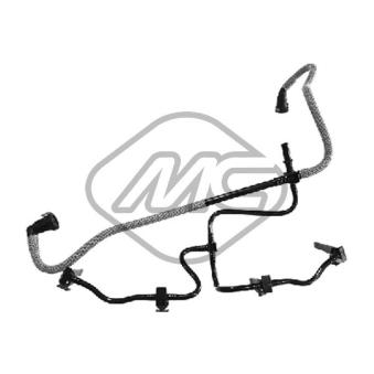 Tuyau, carburant de fuite Metalcaucho 92511