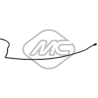 Durite de radiateur Metalcaucho 92789