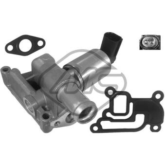 Soupape, réaspiration/controle des gaz d'échappement Metalcaucho 93038