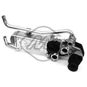 Soupape, réaspiration/controle des gaz d'échappement Metalcaucho 93085 pour SKODA FABIA 1.2 TDI - 75cv