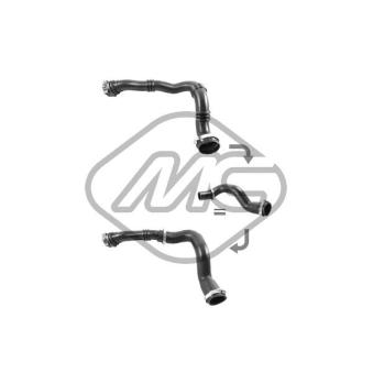 Gaine de suralimentation Metalcaucho [97625]