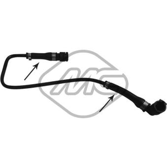 Durite de radiateur Metalcaucho OEM 11531439123