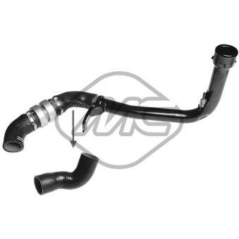 Gaine de suralimentation Metalcaucho 99138 pour CITROEN JUMPER 2.2 HDI 110 - 110cv