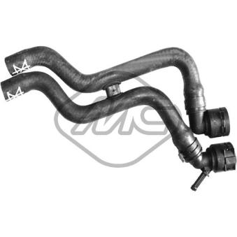 Durite de radiateur Metalcaucho 99489