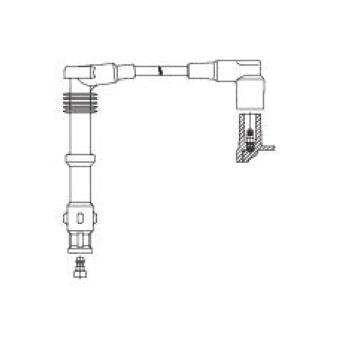 Câble d'allumage BREMI 106/55