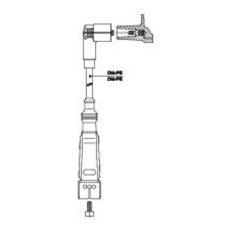 Câble d'allumage BREMI OEM N10052812
