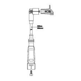 Câble d'allumage BREMI OEM 032905430P