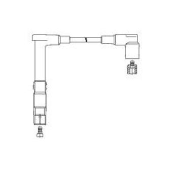 Câble d'allumage BREMI 164/90