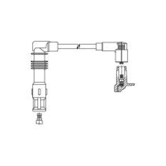Câble d'allumage BREMI OEM N10418504