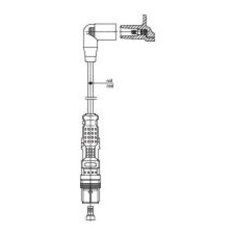 Câble d'allumage BREMI OEM 071905430AG