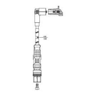 Câble d'allumage BREMI OEM 021905430CF