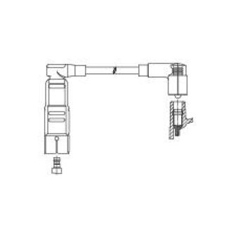 Câble d'allumage BREMI [201/68]