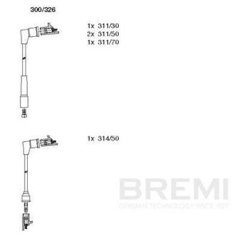 Kit de câbles d'allumage BREMI 300/326