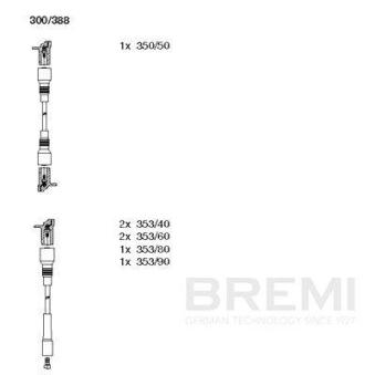 Kit de câbles d'allumage BREMI OEM 90350564 Kit de câbles d'allumage BREMI OEM 90350564