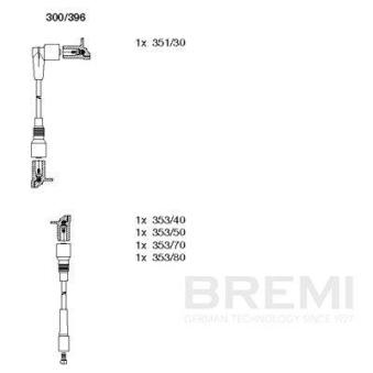 Kit de câbles d'allumage BREMI OEM 1612492