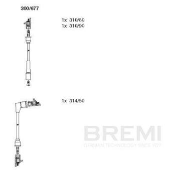 Kit de câbles d'allumage BREMI [300/677]