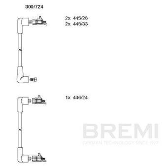 Kit de câbles d'allumage BREMI [300/724]