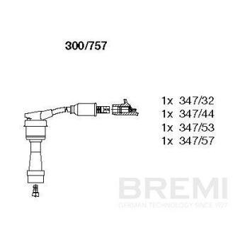 Kit de câbles d'allumage BREMI OEM MD195228 Kit de câbles d'allumage BREMI OEM MD195228