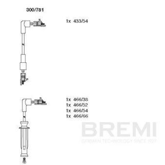 Kit de câbles d'allumage BREMI [300/781]