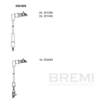 Kit de câbles d'allumage BREMI 300/828
