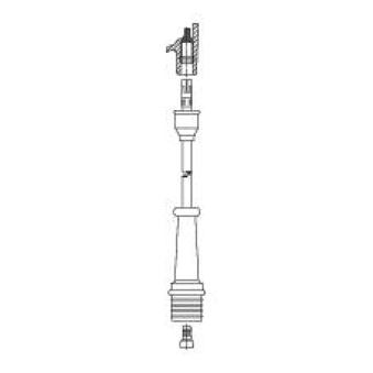 Câble d'allumage BREMI 322/70