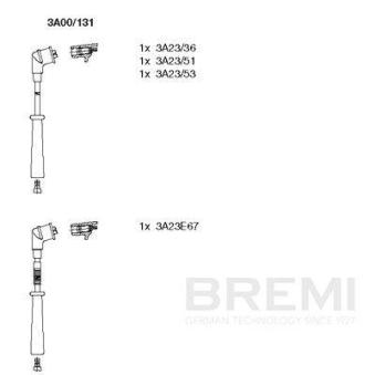 Kit de câbles d'allumage BREMI 3A00/131
