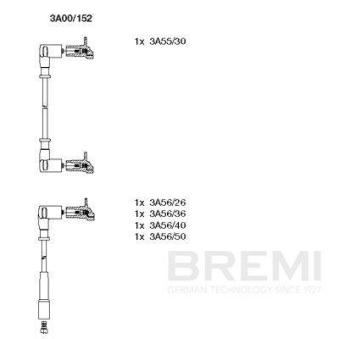Kit de câbles d'allumage BREMI OEM 115093593