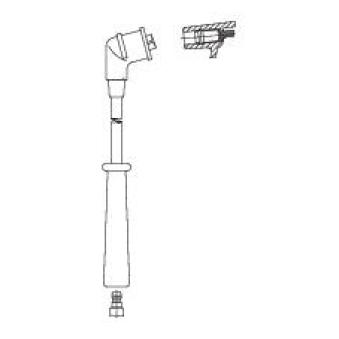 Câble d'allumage BREMI 3A23/48