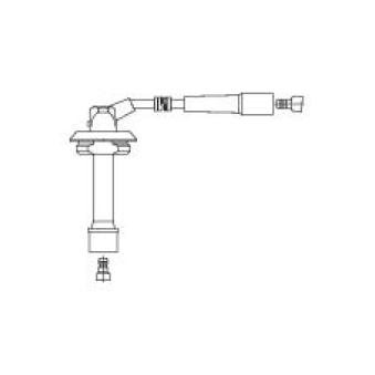 Câble d'allumage BREMI OEM 22451AA793