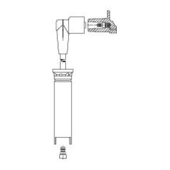 Câble d'allumage BREMI 490/51