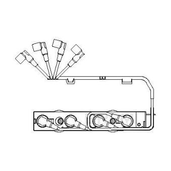 Kit de câbles d'allumage BREMI [573/100]