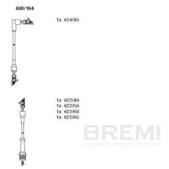 Kit de câbles d'allumage BREMI OEM 7700646235