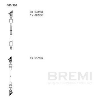 Kit de câbles d'allumage BREMI OEM 5967A6