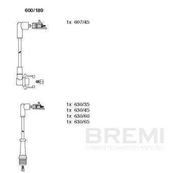 Kit de câbles d'allumage BREMI 600/189