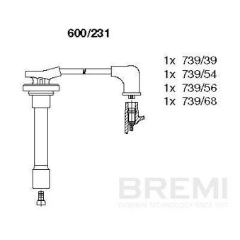 Kit de câbles d'allumage BREMI OEM GHT274