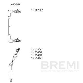 Kit de câbles d'allumage BREMI [600/251]