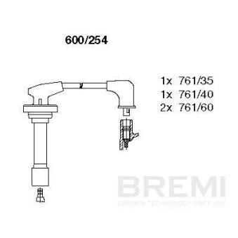 Kit de câbles d'allumage BREMI OEM GHT254